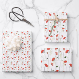 Hoja De Papel De Regalo Wrapping Paper Sheets - Floral Pattern