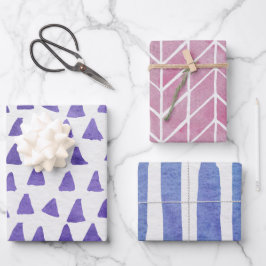 Hoja De Papel De Regalo Wrapping Paper Sheets - Pretty Patterns