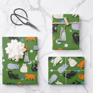 Hoja De Papel De Regalo wrapping paper trio