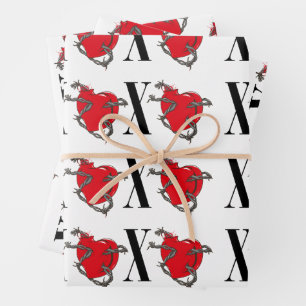 HOJA DE PAPEL DE REGALO XOXO