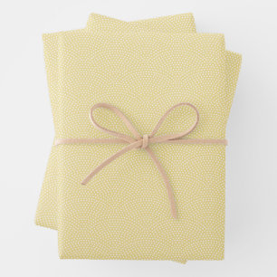 Hoja De Papel De Regalo Yellow Same Komon (pequeña escala)