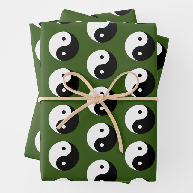 Hoja De Papel De Regalo Yin y Yang (In situ)