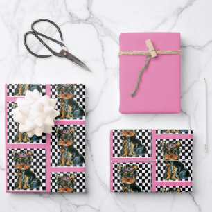 HOJA DE PAPEL DE REGALO YORKIE POO