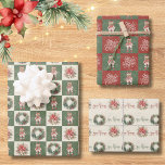 Hoja De Papel De Regalo Yorkshire Terrier Vintage Christmas<br><div class="desc">Aumente su experiencia de obsequio con nuestro "Juego de Papel de Envoltura de Navidad Terrier de Yorkshire". Esta encantadora colección cuenta con tres diseños únicos, cada uno con un encanto nostálgico y un espíritu festivo. Dos de los diseños exhiben la adorable acuarela Yorkshire Terrier vestido con vestimenta de invierno retro,...</div>