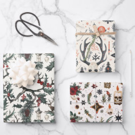 Hoja De Papel De Regalo Yule, pagano, festividad nórdica