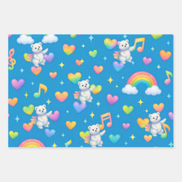 Hoja De Papel De Regalo Zarah the Dancing Polar Bear | Wrapping Paper