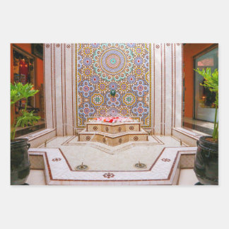 Hoja De Papel De Regalo zellij marroquí, mosaicos