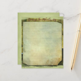 Hoja de papel de Wine Country Station4.5''x5.6''