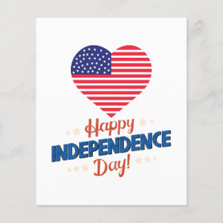 Hoja de papel del Día de la Independencia de Estad