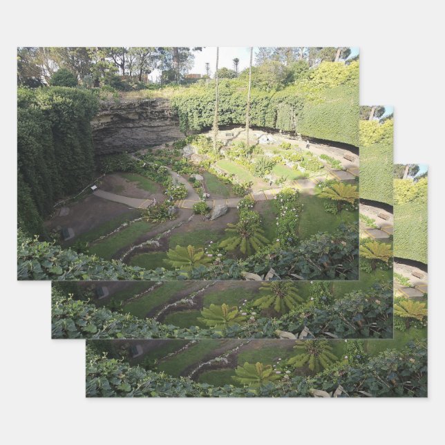 Hoja de papel del santuario oculto Umpherston Sink (Set)