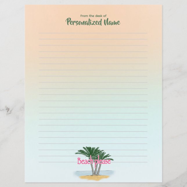 Hoja De Papel En Blanco (Anverso)