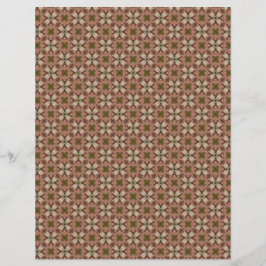 Hoja de papel marrón para scrapbook