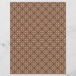 Hoja de papel marrón para scrapbook