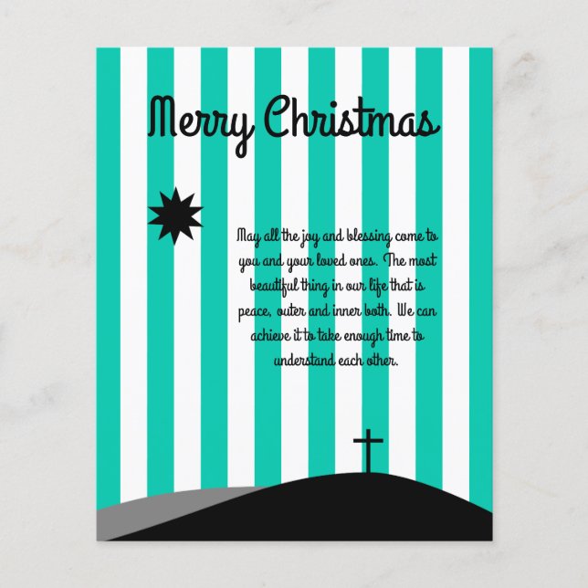 Hoja de papel navideño (Anverso)