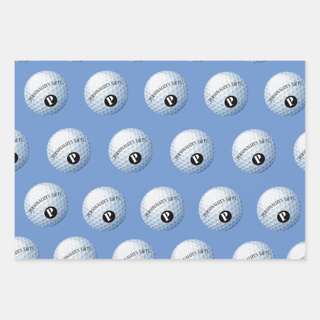 Hoja de papel para envolver nombre de Personalizad (Anverso)