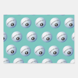 Hoja de papel para envolver nombre de Personalizad