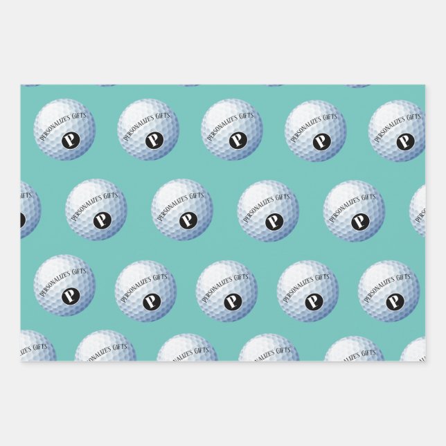 Hoja de papel para envolver nombre de Personalizad (Anverso)