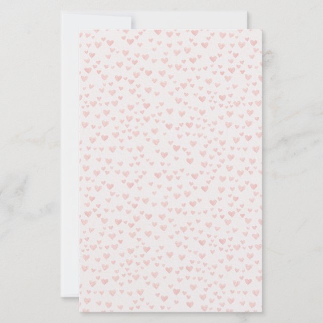 Hoja de papel Pastel Hearts (Anverso)