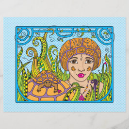 Hoja de papel plana baja lenta 11"x8.5"