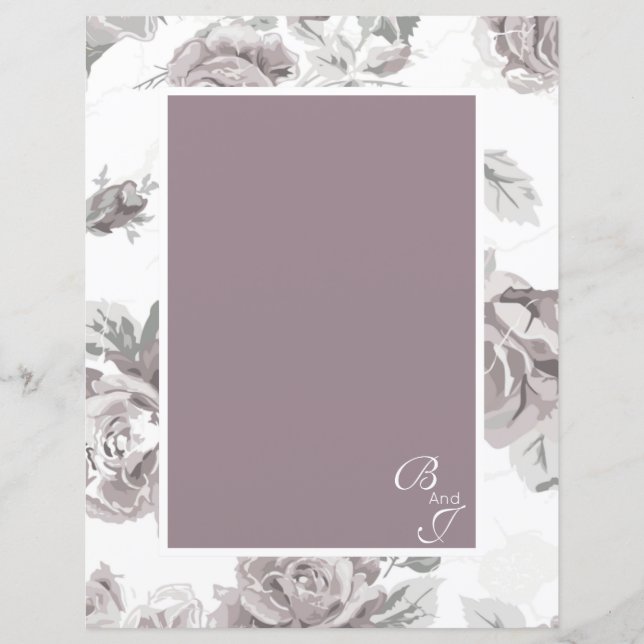 Hoja de papel rosa rosa polvorienta (Anverso)