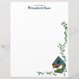 Hoja de papel sin líneas del ballet de la casa de