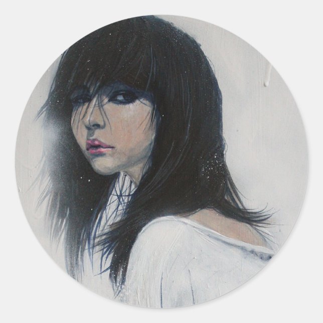 hoja de pegatina de escarlett (Anverso)