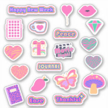 Hoja de Pegatina de vinilo de corte Personalizado