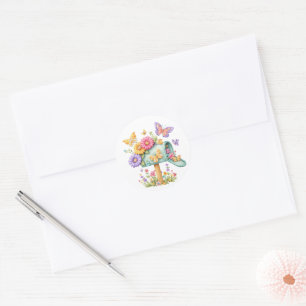 Hoja de pegatinas de buzón de dibujos animados dec