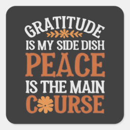 Hoja de Pegatinas de Gratitud y Paz - Personalizab