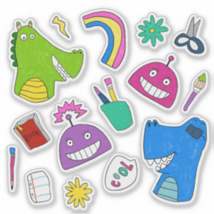 Hoja de pegatinas de "House of Fun"