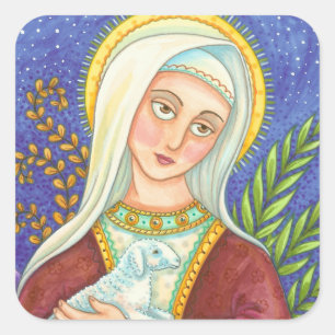 Hoja de PEGATINAS de Mary Y Lamb CLASSIC SQUARE