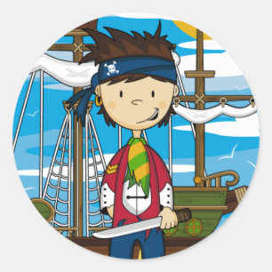 Hoja de Pegatinas de Pirate Crewman