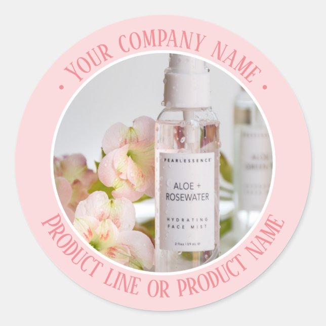 Hoja de pegatinas de promoción de productos (Anverso)