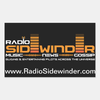 Hoja de pegatinas de Radio Sidewinder