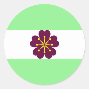 Hoja de Pegatinas de redondeo del orgullo diamoric