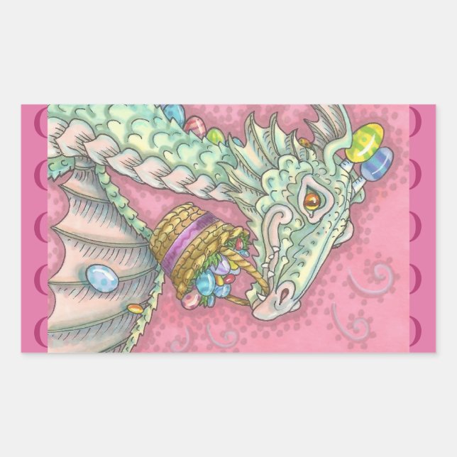 Hoja de PEGATINAS del HUEVO BLANCO ORIENTAL DRAGON (Anverso)