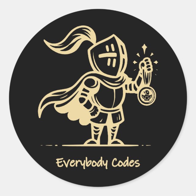 Hoja de Pegatinas del Reino de Algoritmia (Anverso)