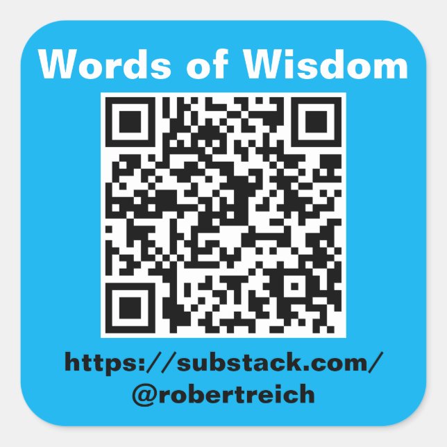 Hoja de seis pegatinas cuadrados de 3 pulgadas. (Anverso)