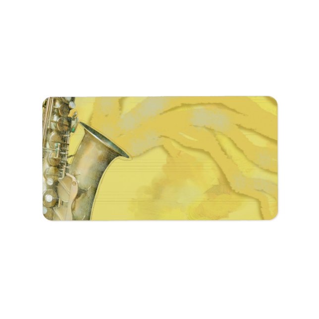 Hoja de sonido, etiqueta (Frente)