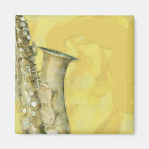 Hoja de sonido, imán