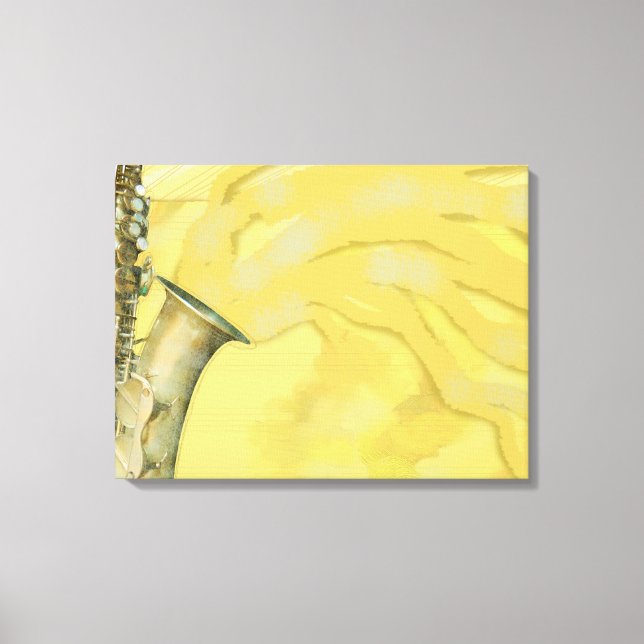 Hoja de sonido, lienzo (Anverso)