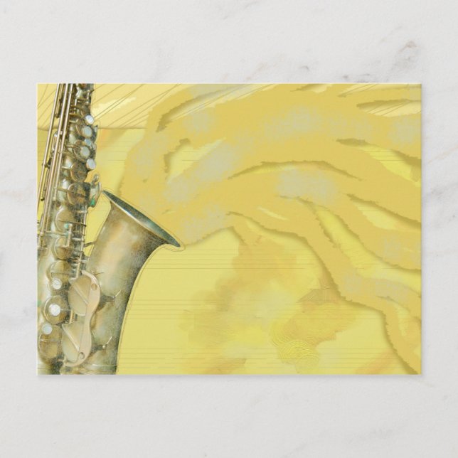 Hoja de sonido, postal (Anverso)