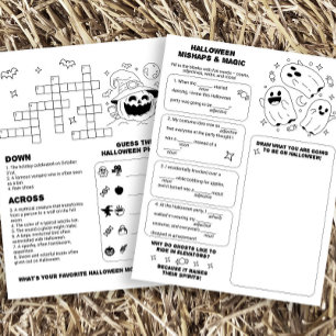 Hoja de trabajo de Halloween para niños