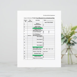 Hoja de trabajo de superpotencia: plan intencional