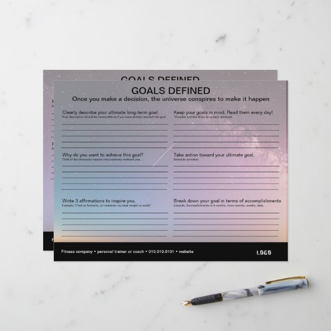 Hoja de trabajo definida por objetivos (Anverso/Reverso In Situ)