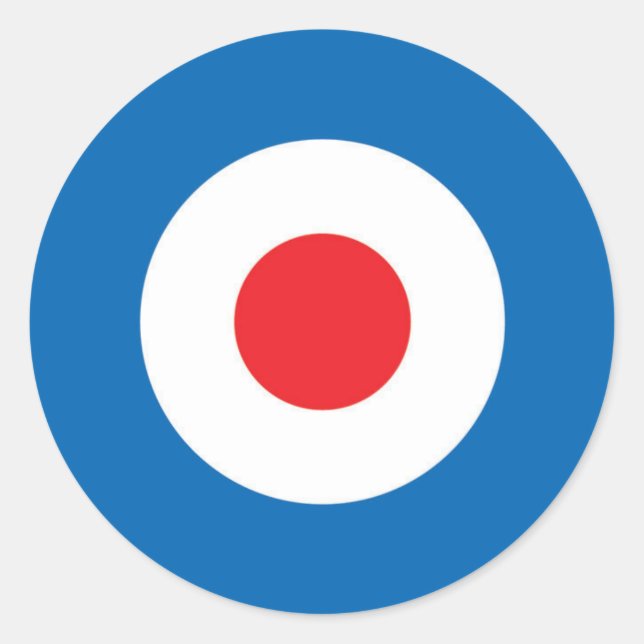 HOJA DE VEINTE PEGATINAS DE MOD TARGET (Anverso)