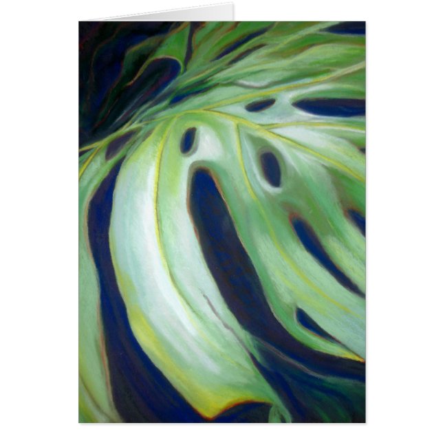 Hoja del Philodendron (Frente)