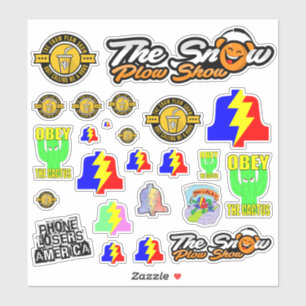 Hoja del PLA de pegatinas