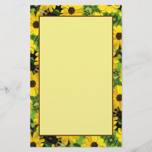 Hoja estacional de Susan Floral Black Eyed