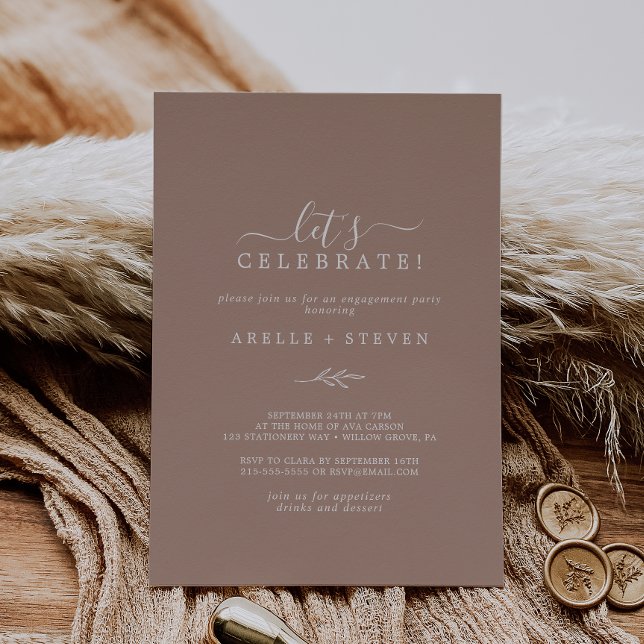 Hoja mínima | Neutral Celebremos la invitación (Subido por el creador)